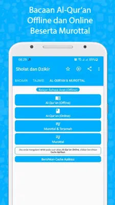 Al Quran Dan Terjemah Audio android App screenshot 0