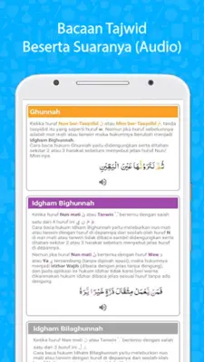 Al Quran Dan Terjemah Audio android App screenshot 1