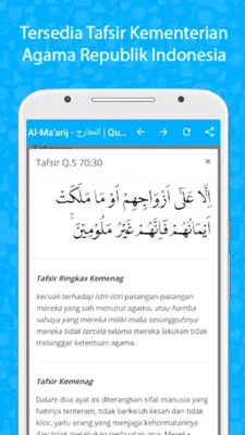 Al Quran Dan Terjemah Audio android App screenshot 2