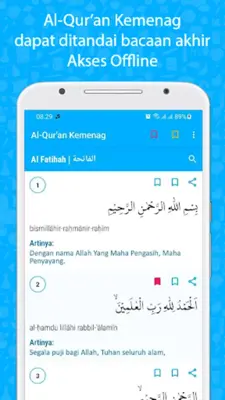 Al Quran Dan Terjemah Audio android App screenshot 4